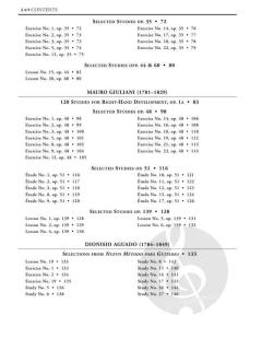 Required Studies for Classical Guitar 