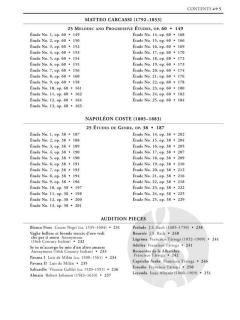Required Studies for Classical Guitar 