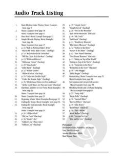 Teach Yourself Bluegrass Guitar 