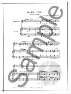 Pie Jesu Du Requiem von Gabriel Fauré 