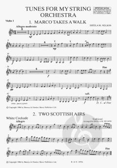 Tunes for my String Orchestra von Sheila M. Nelson 