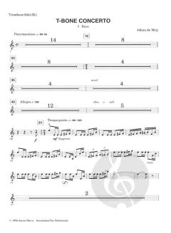 T-Bone Concerto von Johan de Meij 