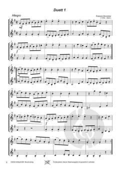 18 kleine Duette von François Devienne 
