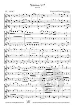 Serenade 3 in D-Dur KV 439b von Wolfgang Amadeus Mozart 