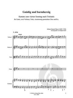 Gnädig und barmherzig von Johann Samuel Beyer 