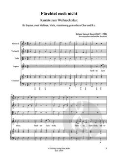 Fürchtet euch nicht von Johann Samuel Beyer 