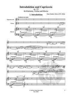 Introduktion und Capriccio op. 121 von Hans-Günther Allers 