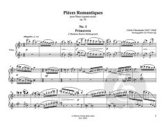Pièces Romantiques op. 55 von Cécile Chaminade 
