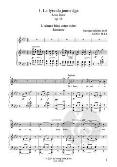 Mélodies – Romances – Chansons 2 von Georg Schmitt 