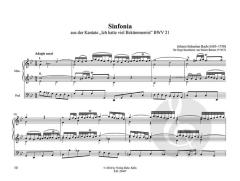 4 Sinfonias aus Kantaten von Johann Sebastian Bach 