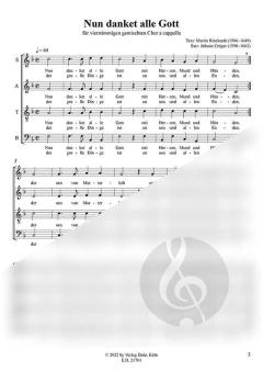 Nun danket alle Gott von Johann Crüger 