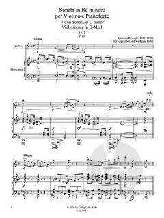 Sonate d-Moll P 15 von Ottorino Respighi 