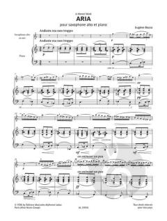 Aria von Eugène Bozza 