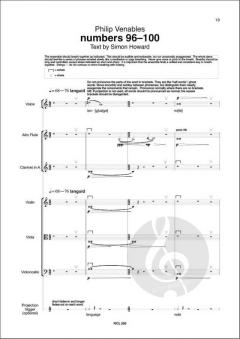 numbers 81-85, numbers 96-100 von Philip Venables 
