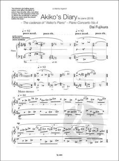 Akiko's Diary von Dai Fujikura 