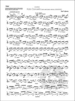 Koto Concerto von Dai Fujikura 