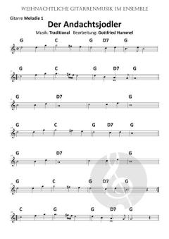Der Andachtsjodler von Gottfried Hummel 