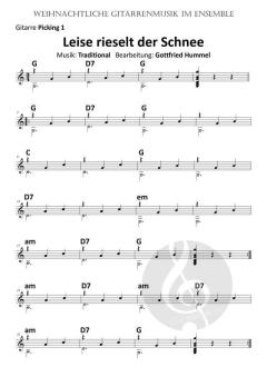 Leise rieselt der Schnee von Gottfried Hummel 