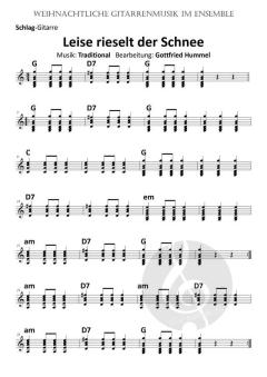 Leise rieselt der Schnee von Gottfried Hummel 