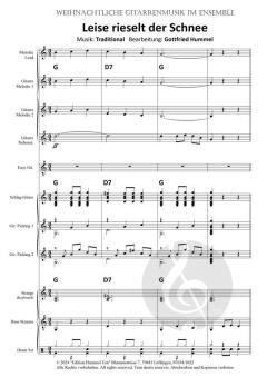 Leise rieselt der Schnee von Gottfried Hummel 