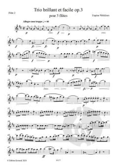 Trio brillant et facile op.3 von Eugène Walckiers 