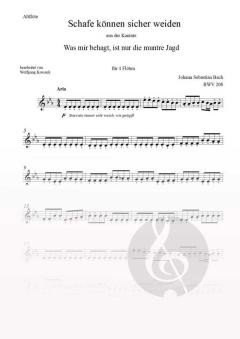 Schafe können sicher weiden von Johann Sebastian Bach 