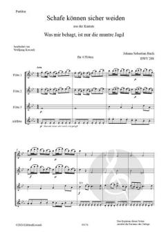 Schafe können sicher weiden von Johann Sebastian Bach 