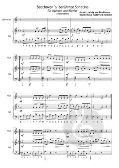 Beethovens berühmte Sonatina von Ludwig van Beethoven 
