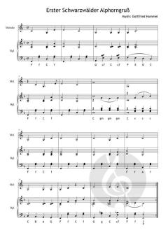 Alphorn Piccolinis von Gottfried Hummel 