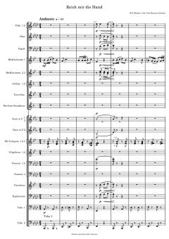 Reich mir die Hand von Wolfgang Amadeus Mozart 