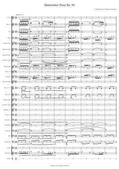Slawischer Tanz Nr. 10 von Antonín Dvořák 