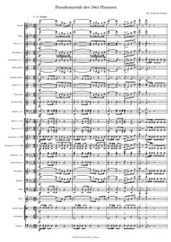 Parademarsch der 18er Husaren (Download) 