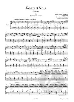 Konzert Nr. 2 B-Dur von Joseph Alschausky 