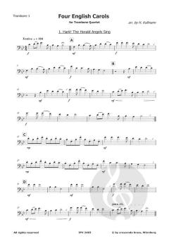 4 englische Weihnachtslieder 