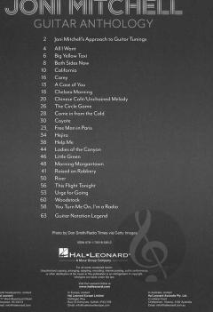 Joni Mitchell Guitar Anthology 