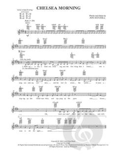 Joni Mitchell Guitar Anthology 