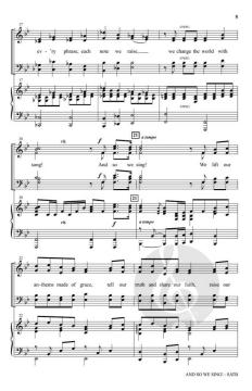 And So We Sing! von Joseph M. Martin 