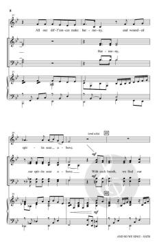 And So We Sing! von Joseph M. Martin 