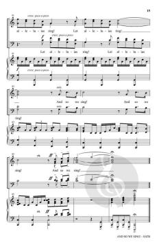 And So We Sing! von Joseph M. Martin 