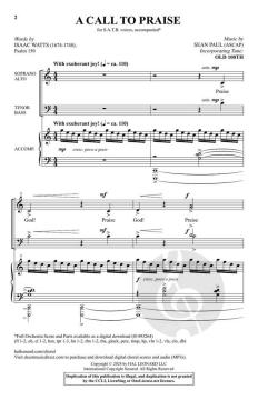 A Call To Praise von Sean Paul 