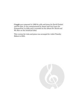 Couple von Bruce Adolphe 