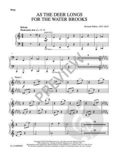 As the Deer Longs for the Water Brooks von Richard Hillert 