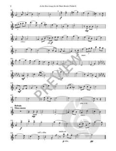 As the Deer Longs for the Water Brooks von Richard Hillert 