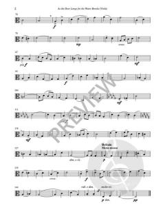 As the Deer Longs for the Water Brooks von Richard Hillert 