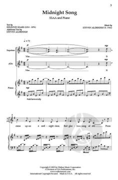 Midnight Song von Steven Aldredge 