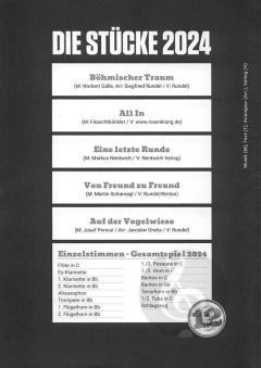 Woodstock der Blasmusik - Gesamtspielheft 2024 