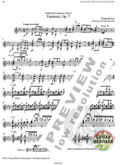 Collected Works for Guitar 3 von Fernando Sor (Download) 