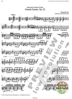 Collected Works for Guitar 5 von Fernando Sor (Download) 