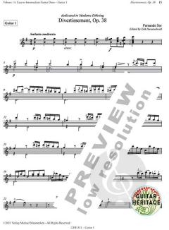 Collected Works for Guitar 11 von Fernando Sor (Download) 