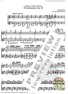 Collected Works for Guitar 13 von Fernando Sor (Download) 